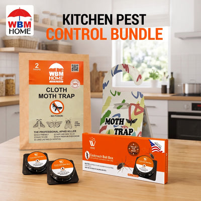 Kitchen Pest Control Kit – Cockroach & Bait Trap Combo | WBM Mart