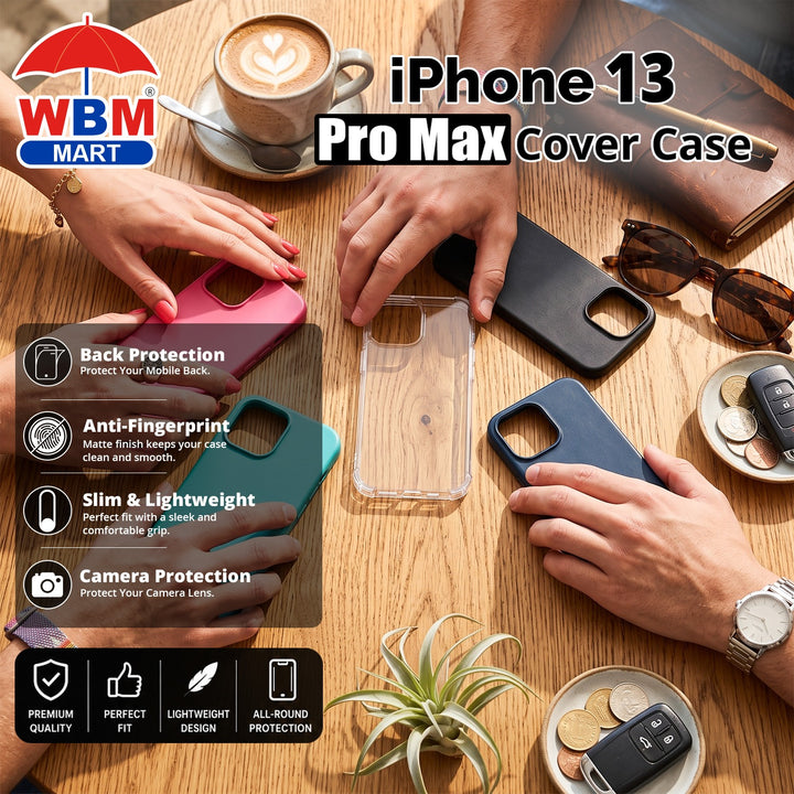 iPhone 13 Pro Max Cover Case | WBM Smart