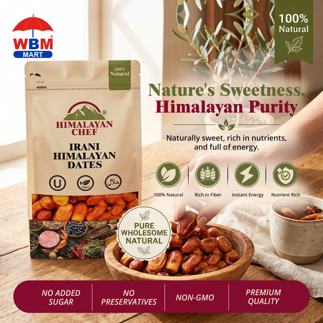 Irani Dates - 1.8 lbs (800g) | Himalayan Chef