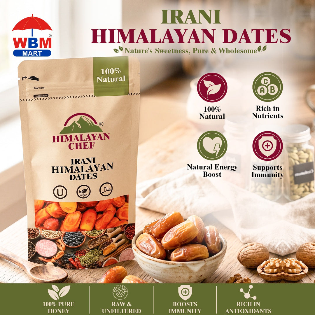Irani Date (Khajoor) - 0.8 lbs (400g) | Himalayan Chef