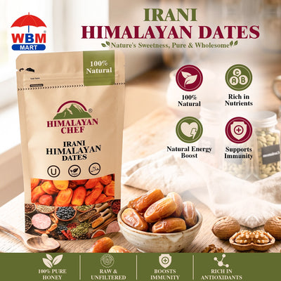 Irani Date (Khajoor) - 0.8 lbs (400g) | Himalayan Chef
