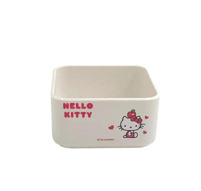 Hello Kitty Apple Collection Stackable Storage Box for Small Items (SMALL) | WBM MART