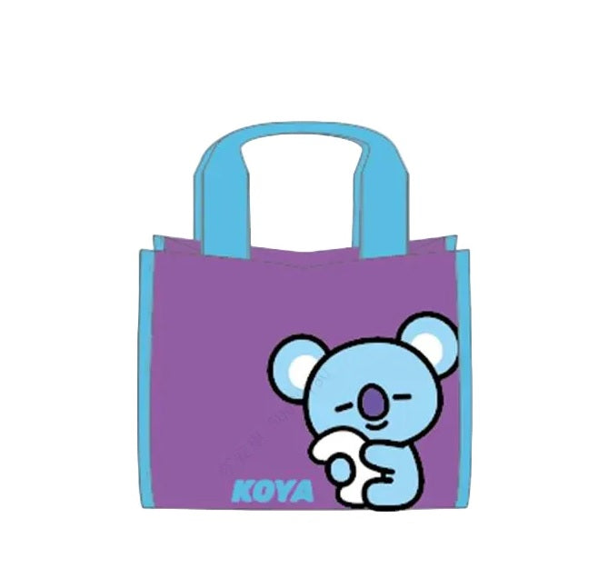 BT21 Collection Contrast Color Lunch Bag (KOYA) (Any Available Color) | WBM MART
