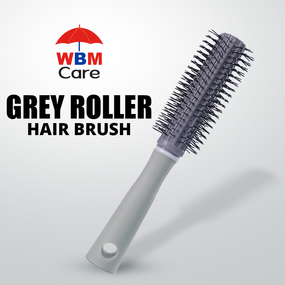 Grey Roller Hair Brush | WBM Care