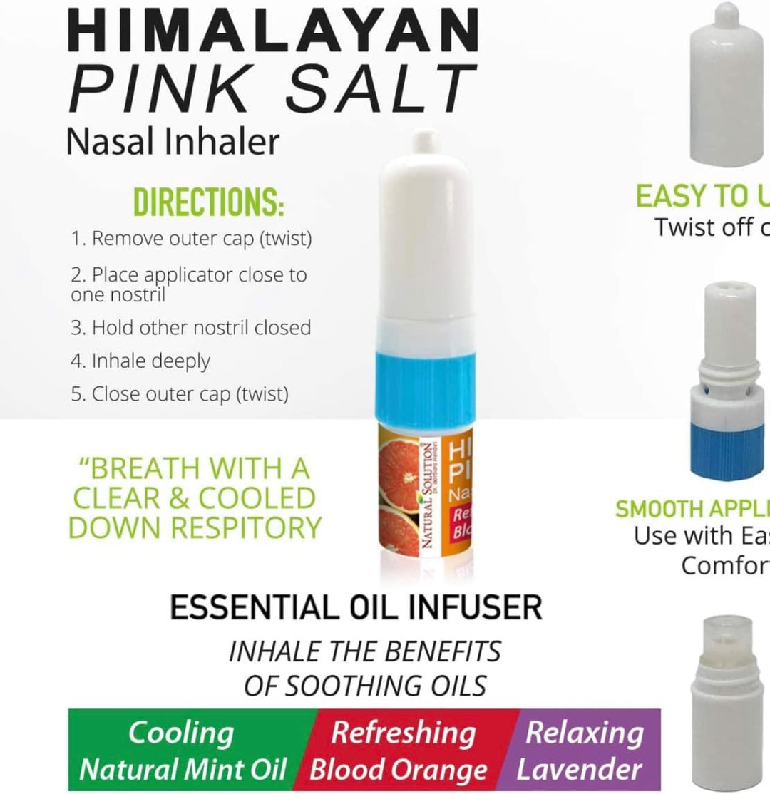 Himalayan Pink Salt Nasal Inhaler-2ml | Salt Range