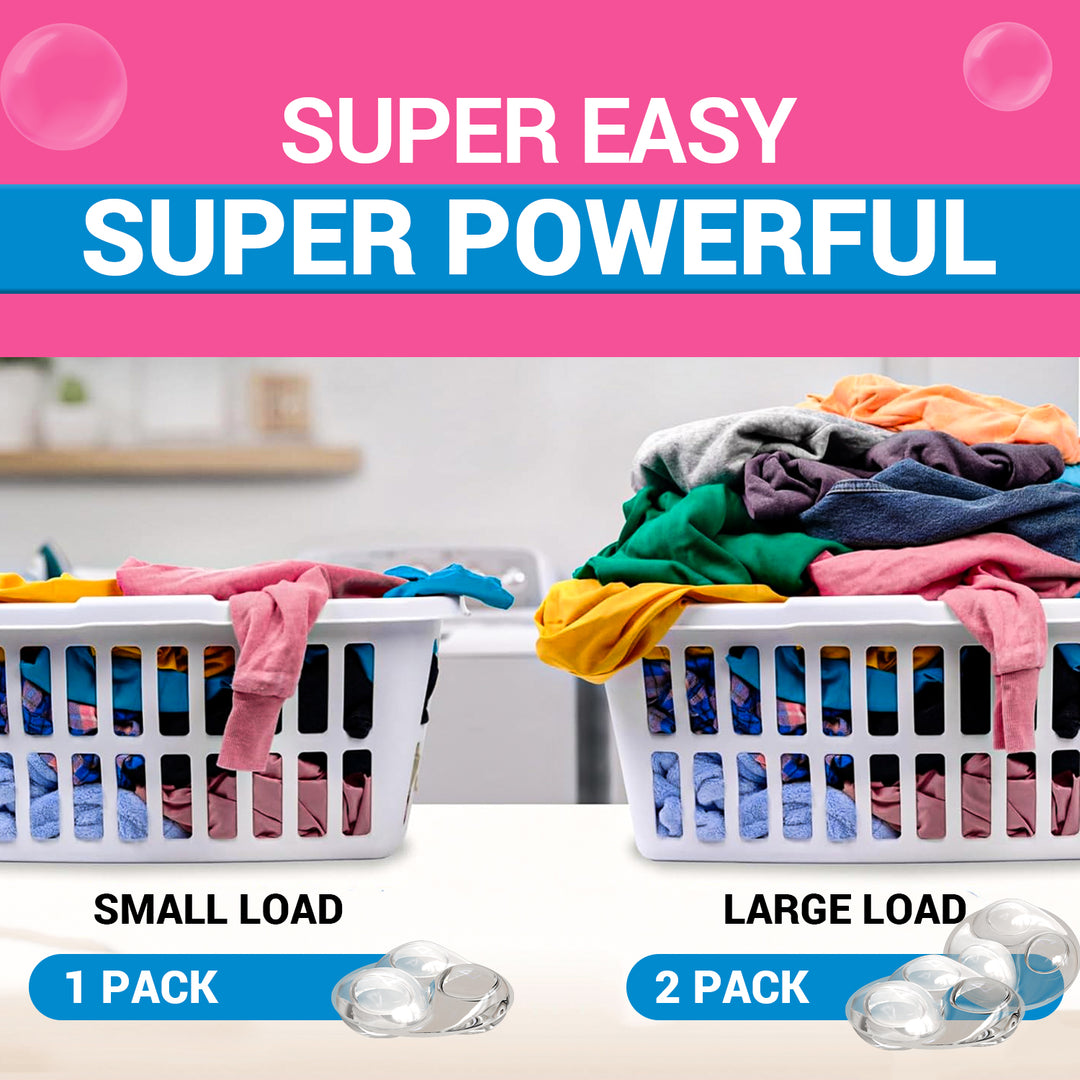 Laundry Pods (Fresh &amp; Clear Scent Free) Box - 32 Pcs | WBM Home