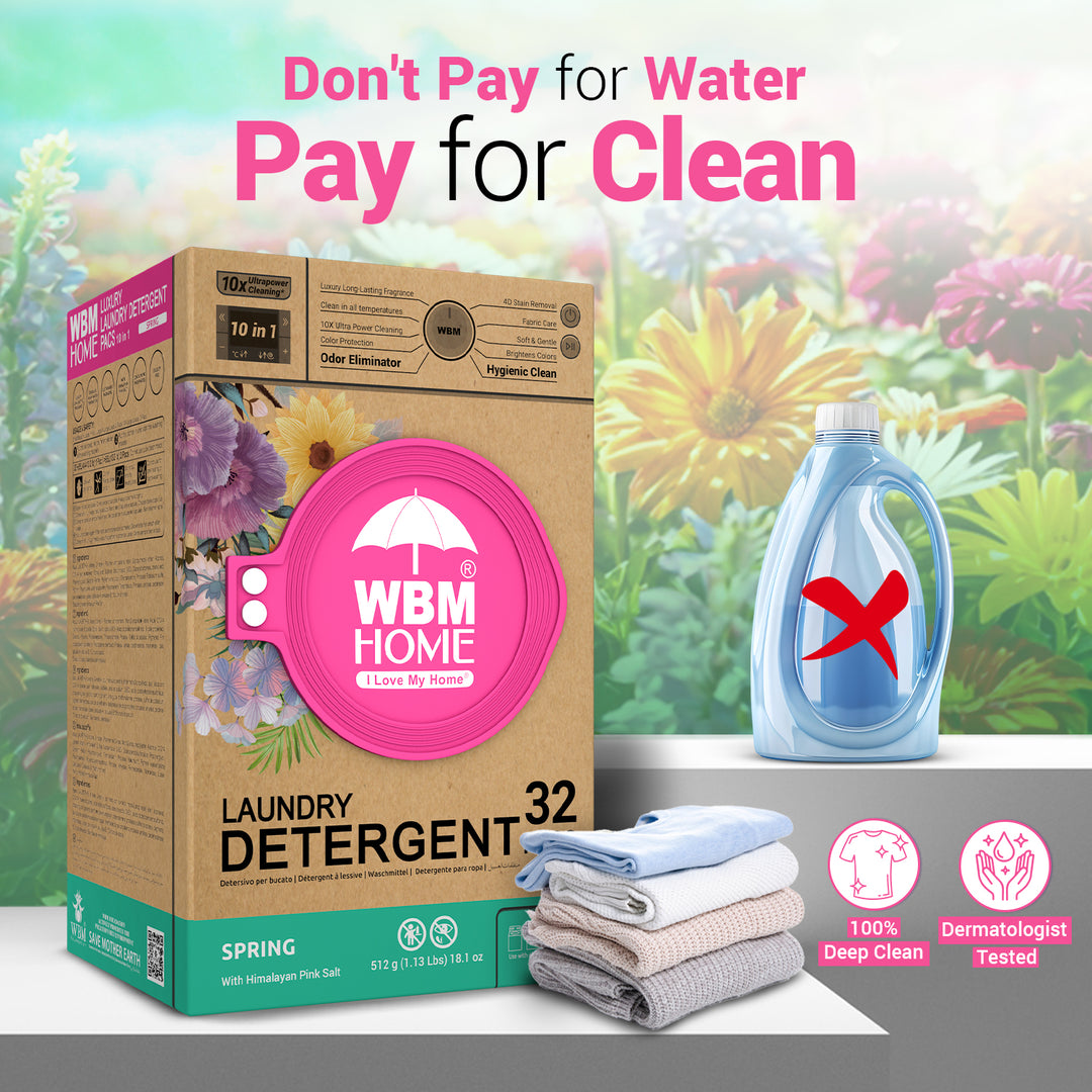 Laundry Pods (Spring) Box - 32 Pcs | WBM Home