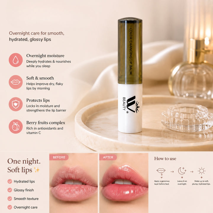 Color Changing Lip Balm | WBM Beauty