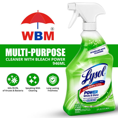 Multi-Purpose Cleaner with Bleach Power - 946ml | Lysol