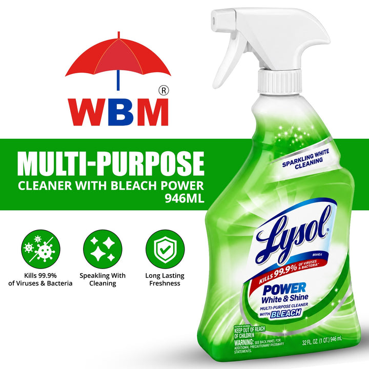 Multi-Purpose Cleaner with Bleach Power - 946ml | Lysol