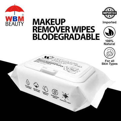 Makeup Remover Wipes - 25 pcs | WBM Beauty