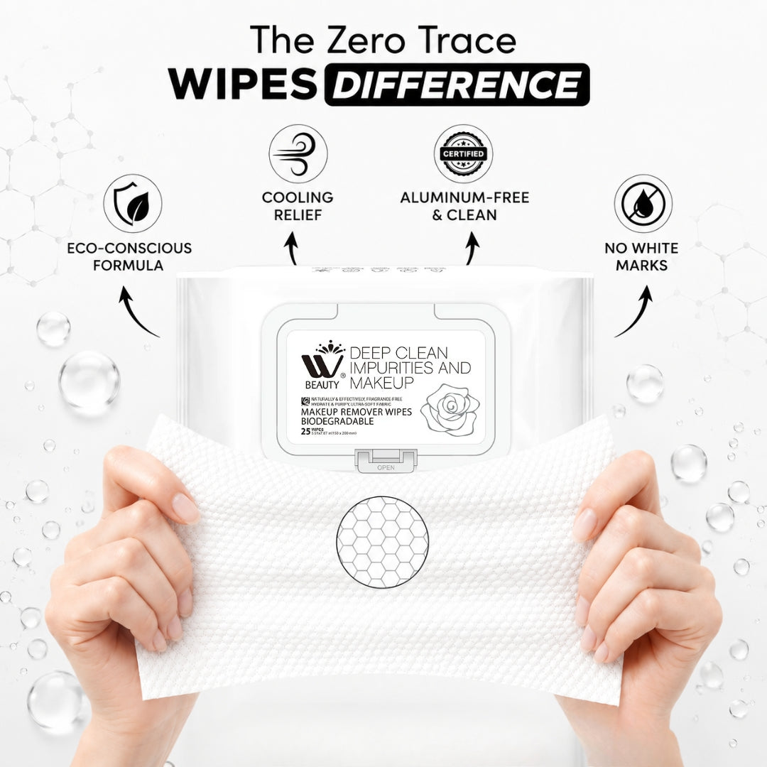 Makeup Remover Wipes - 25 pcs | WBM Beauty