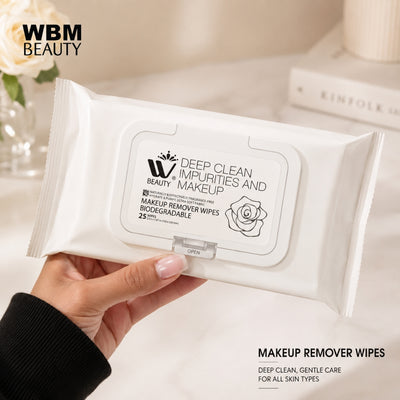 Makeup Remover Wipes - 25 pcs | WBM Beauty