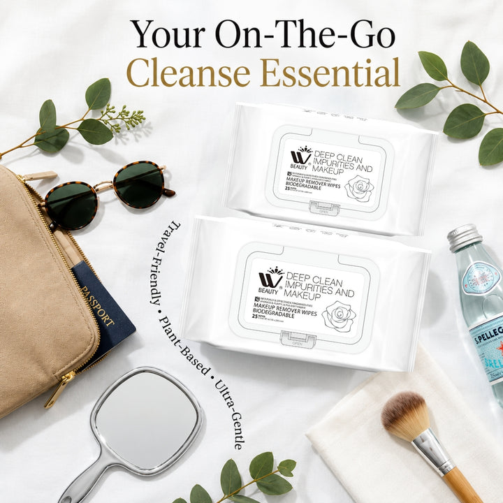 Makeup Remover Wipes - 25 pcs | WBM Beauty