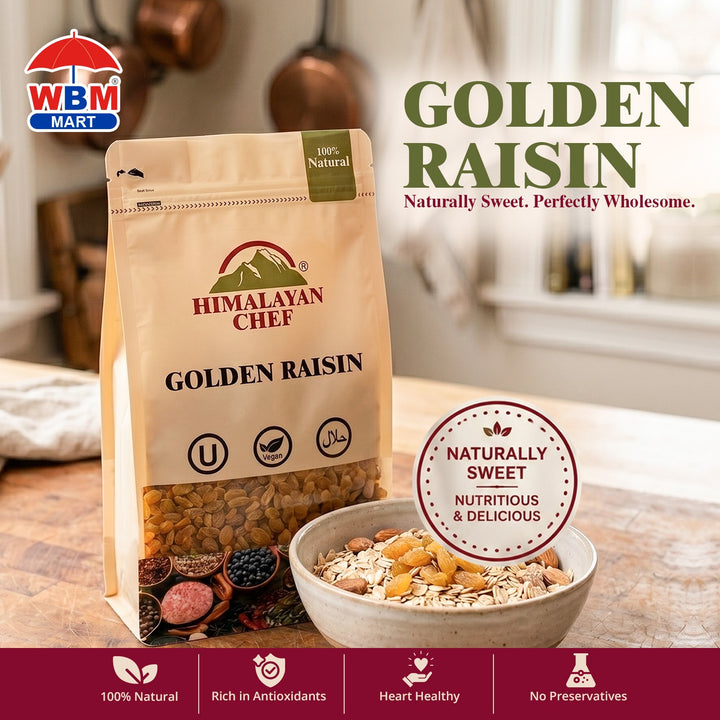 Golden Raisin - 0.5 lbs (227g) | Himalayan Chef