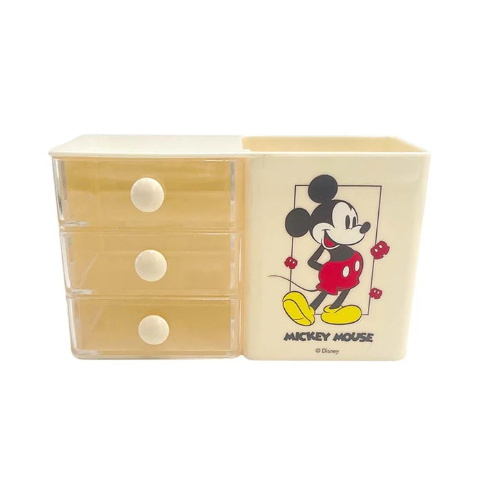 Disney Mickey Mouse Mini Three Layer Storage Box Desk Organizer | WBM MART