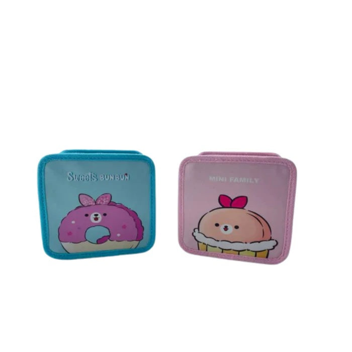 Bunbun Mini Fabric Storage Cube Cute Organizer Box | WBM MART