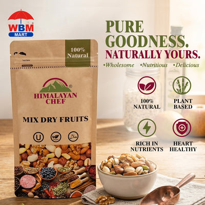 Mix Dry Fruits - 0.2 lbs (100g) | Himalayan Chef