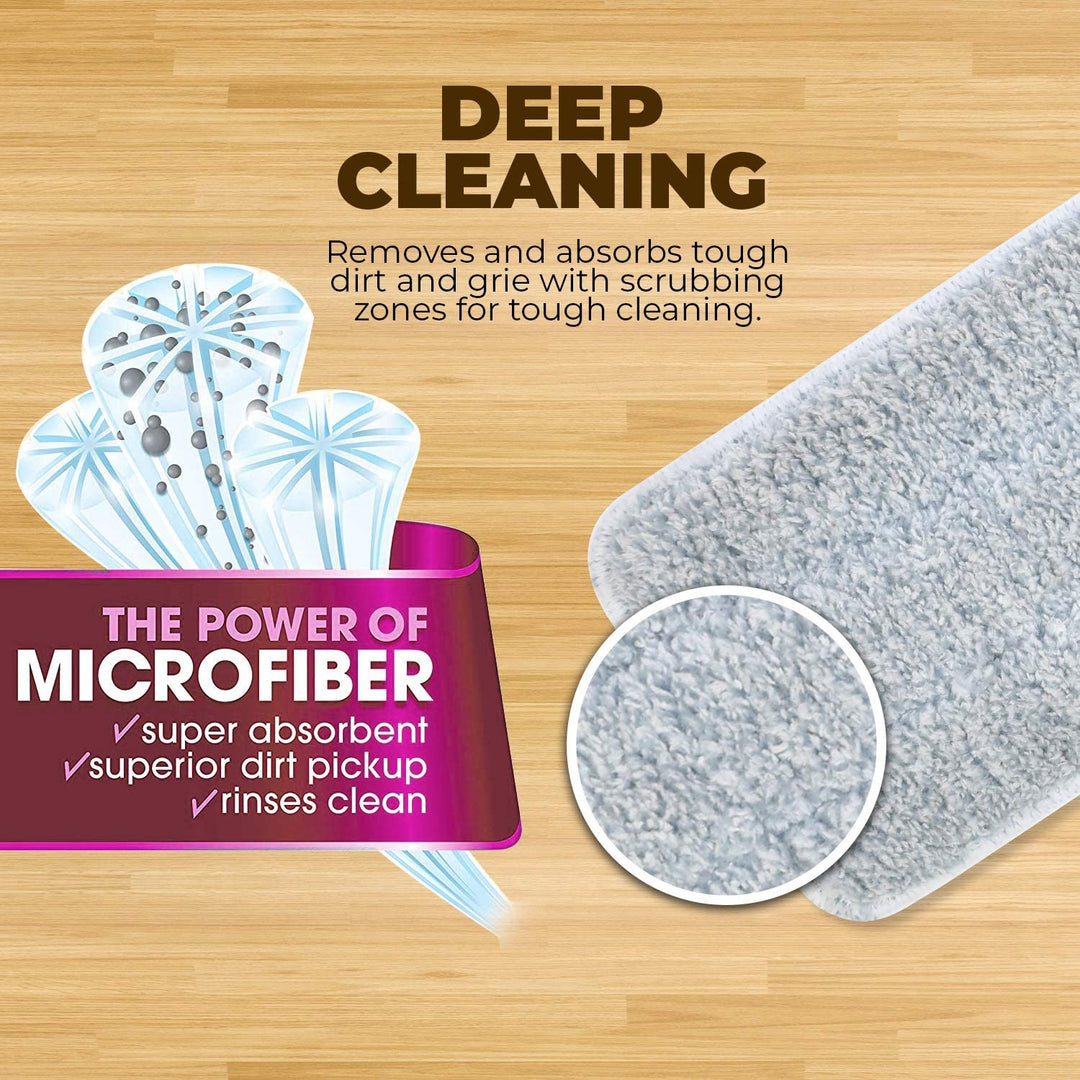 Microfiber Flat Mop | WBM Home