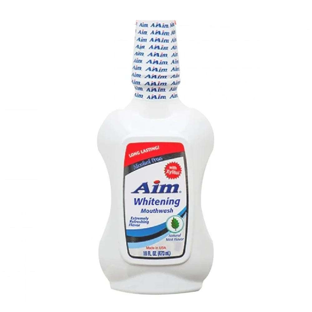 Aim Whitening Mouthwash - 473ml