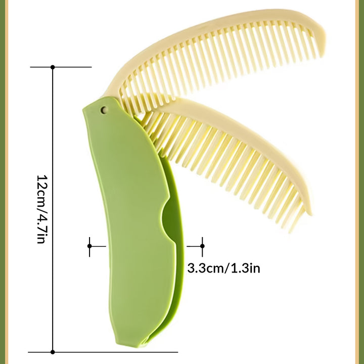 Portable Banana Hair Comb (Any Random Color) | WBM Care