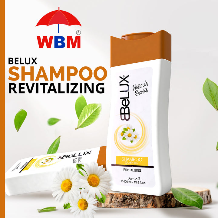 Revitalizing Shampoo for Damaged &amp; Dry Hair - 400ml | Belux