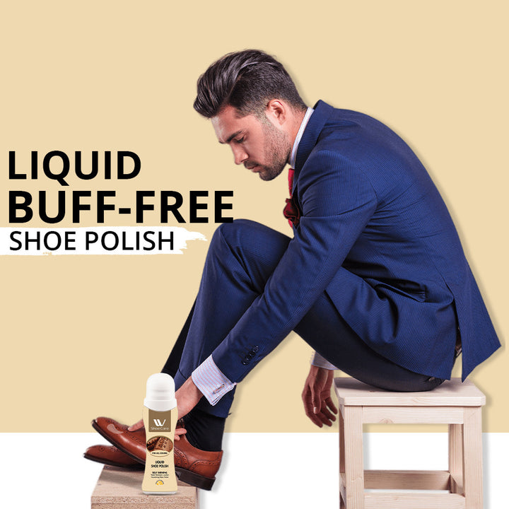 Liquid Shoe Polish Neutral | 75ml - WBM Shoe Care