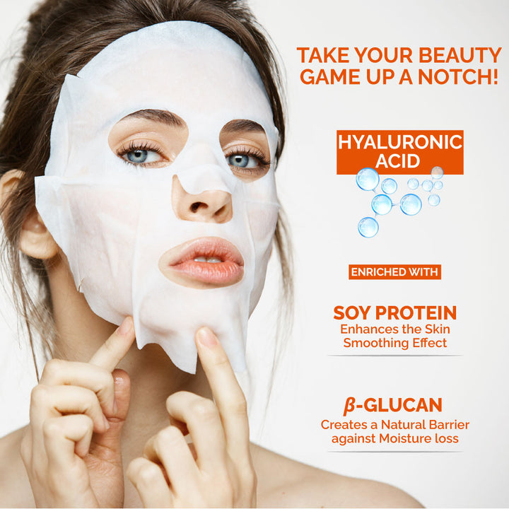 Facial Mask (Blood Orange &amp; Vitamin C) - 25g | Natural Solution