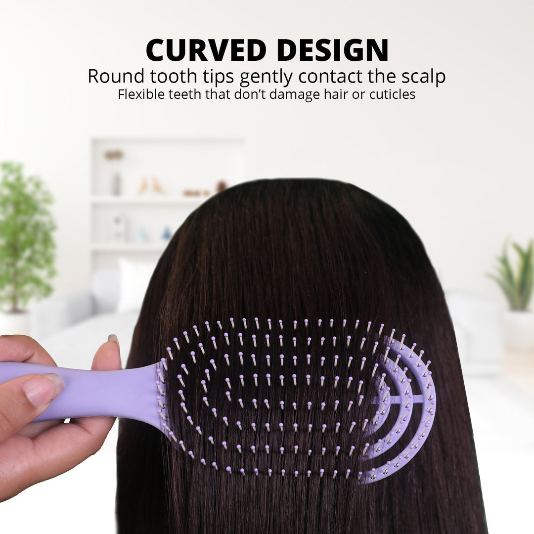 Rectangular Hair Brush (Random Colors) | WBM Care