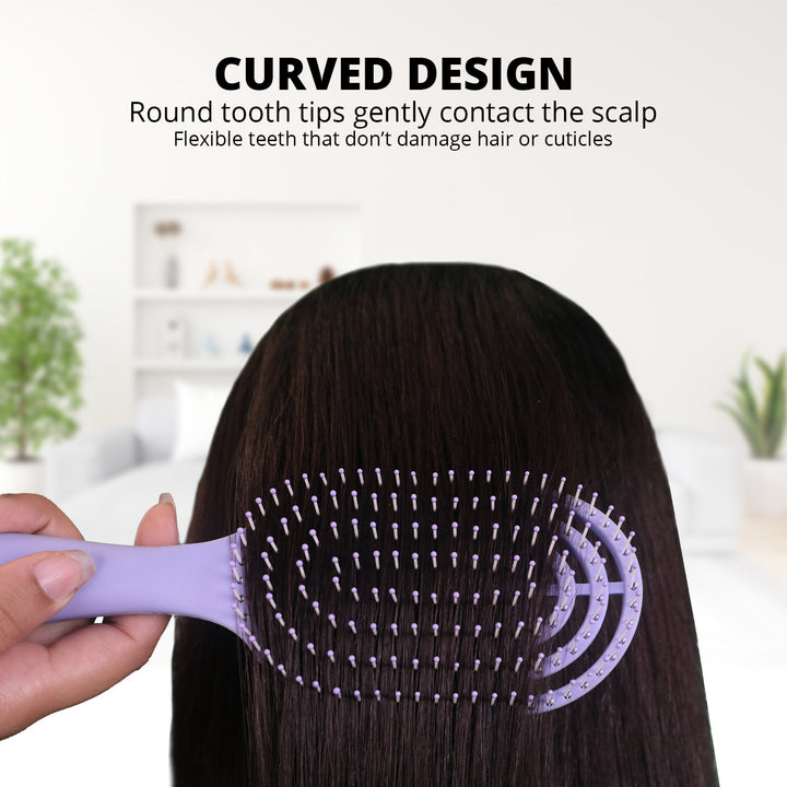 Rectangular Hair Brush (Random Colors) | WBM Care