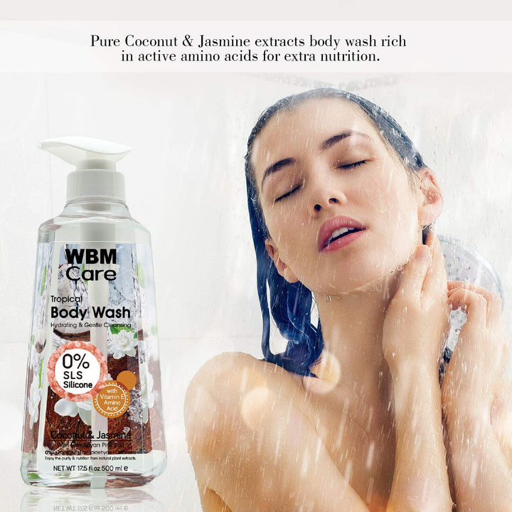 Anti Dandruff Shampoo + Shower Gel Each Pack 2 500ml | WBM Care