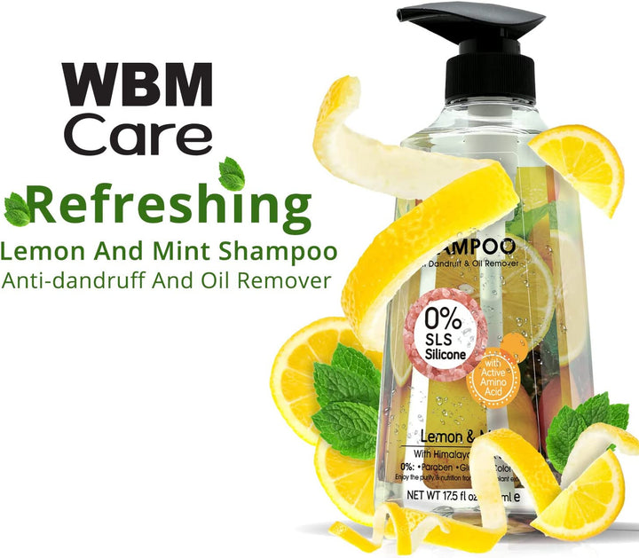 Anti Dandruff Shampoo + Shower Gel Each Pack 2 500ml | WBM Care