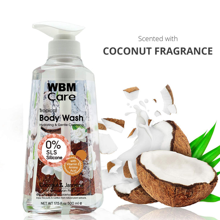 Anti Dandruff Shampoo + Shower Gel Each Pack 2 500ml | WBM Care