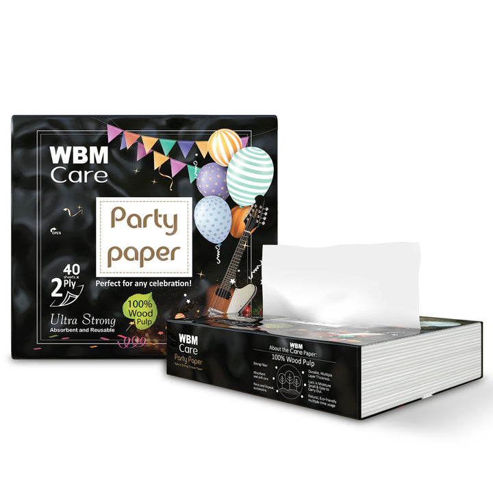 Party Paper (40 Sheets) - 2Ply | WBM Care