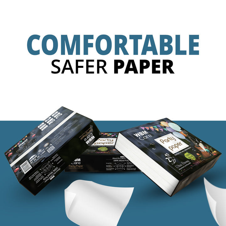 Party Paper (40 Sheets) - 2Ply | WBM Care