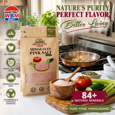 Pink Salt Fine - 2 lbs (908g) | Himalayan Chef
