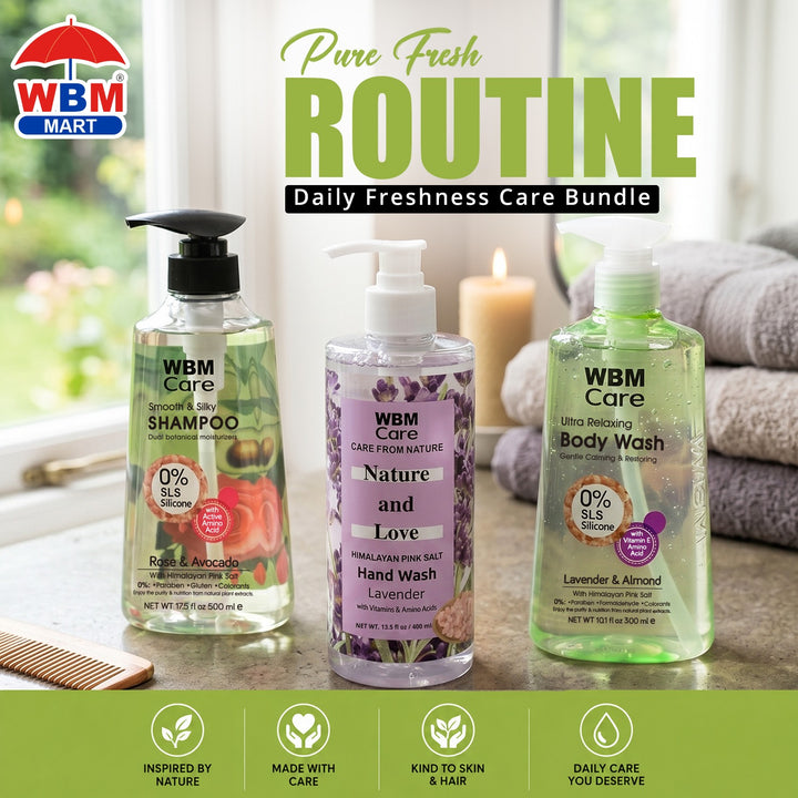 Pure Fresh Routine – Daily Freshness Care Bundle | WBM MART
