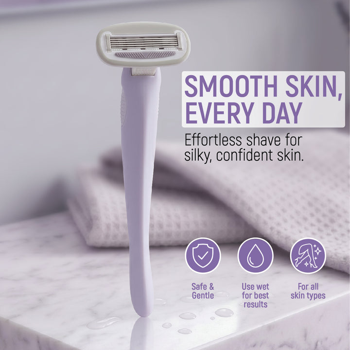 Women Razor with Refill (Any Random Color) | WBM Beauty