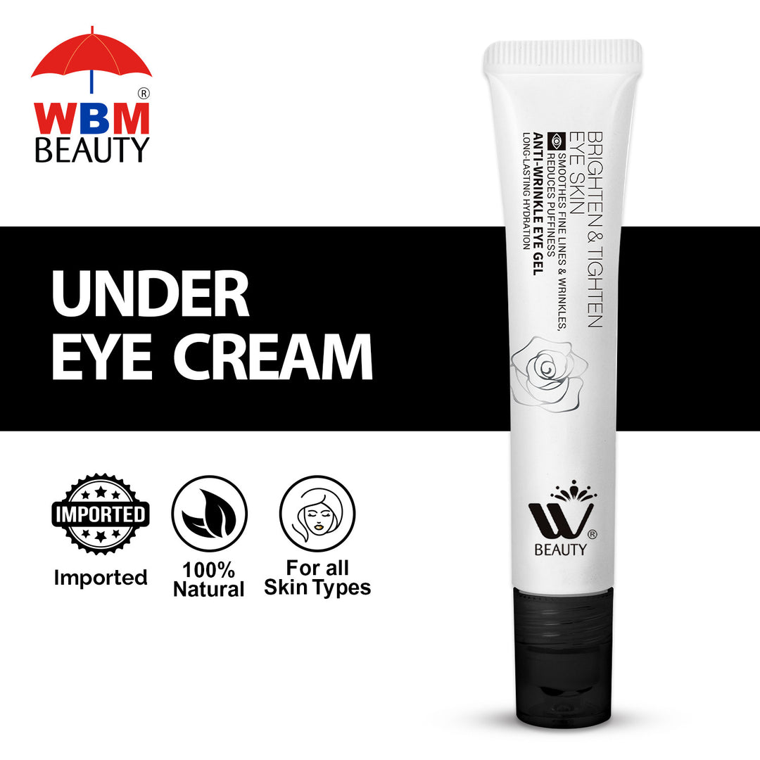Eye Cream For Dark Circles and Puffiness - 20ml | WBM Beauty
