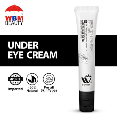 Eye Cream For Dark Circles and Puffiness - 20ml | WBM Beauty