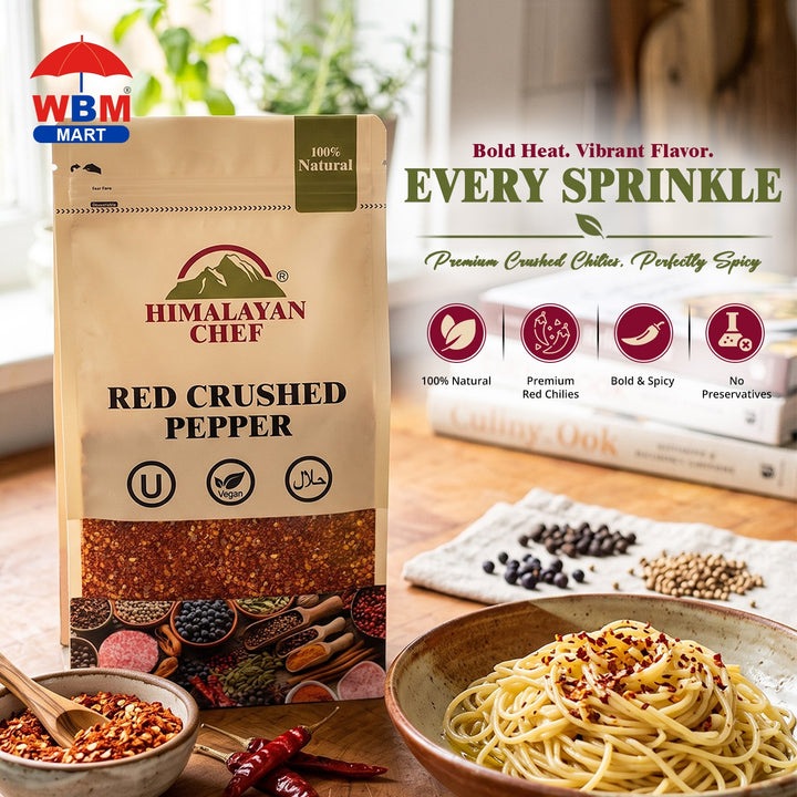 Red Chilli Crushed - 0.88lbs (400g)| Himalayan Chef