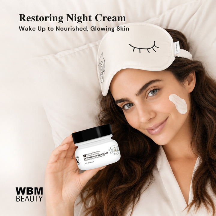 Brightening Restoring Night Cream - 50g | WBM Beauty