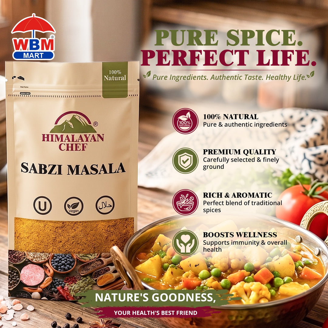Sabzi Masala - 0.22 lbs (100g) | Himalayan Chef