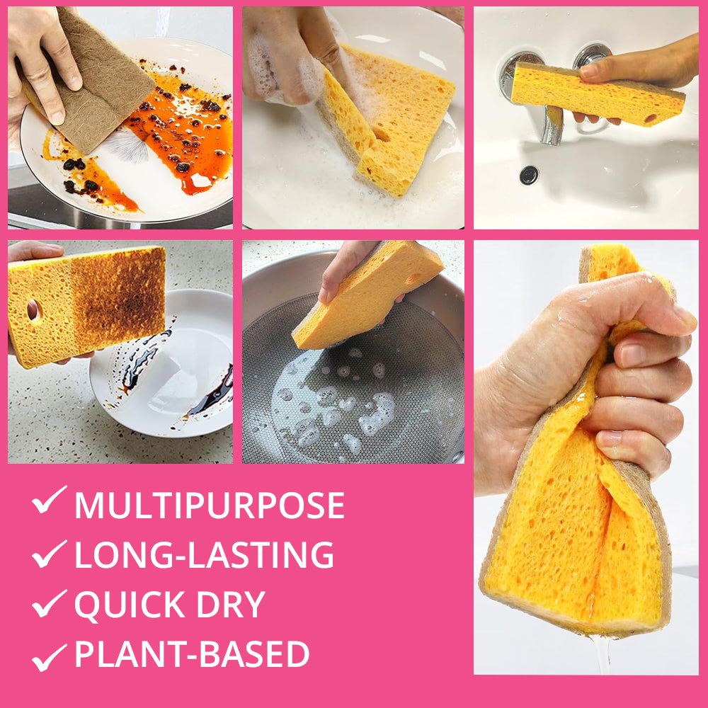 Dish Washing Scouring Pad - 1 Pcs | WBM Home