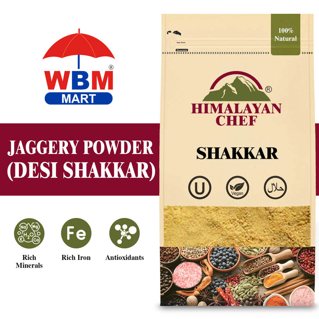 Jaggery Powder (Desi Shakkar) - 2 lbs (908g) | Himalayan Chef