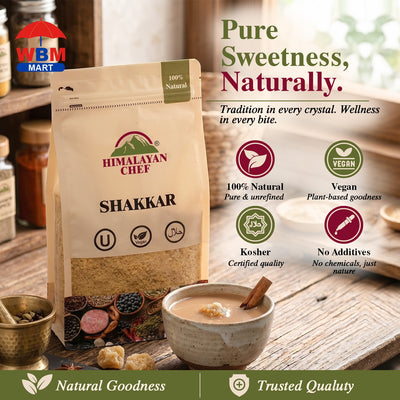 Gluten Free Jaggery Powder (Desi Shakkar) - 2 lbs (908g) | Himalayan Chef