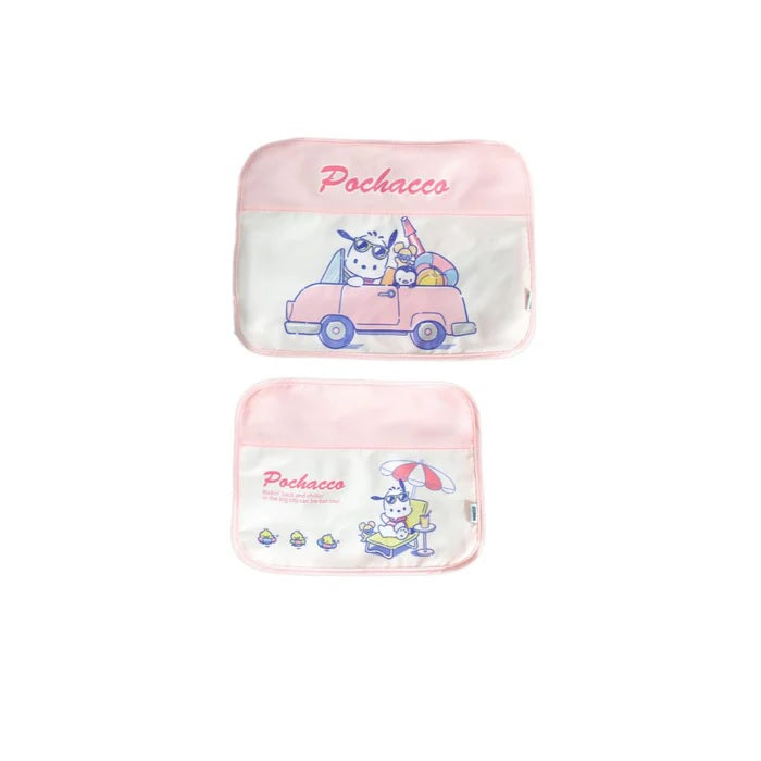 Sanrio Pochacco Clothes Storage Bags – 2 Pcs Foldable Organizer Set | WBM MART