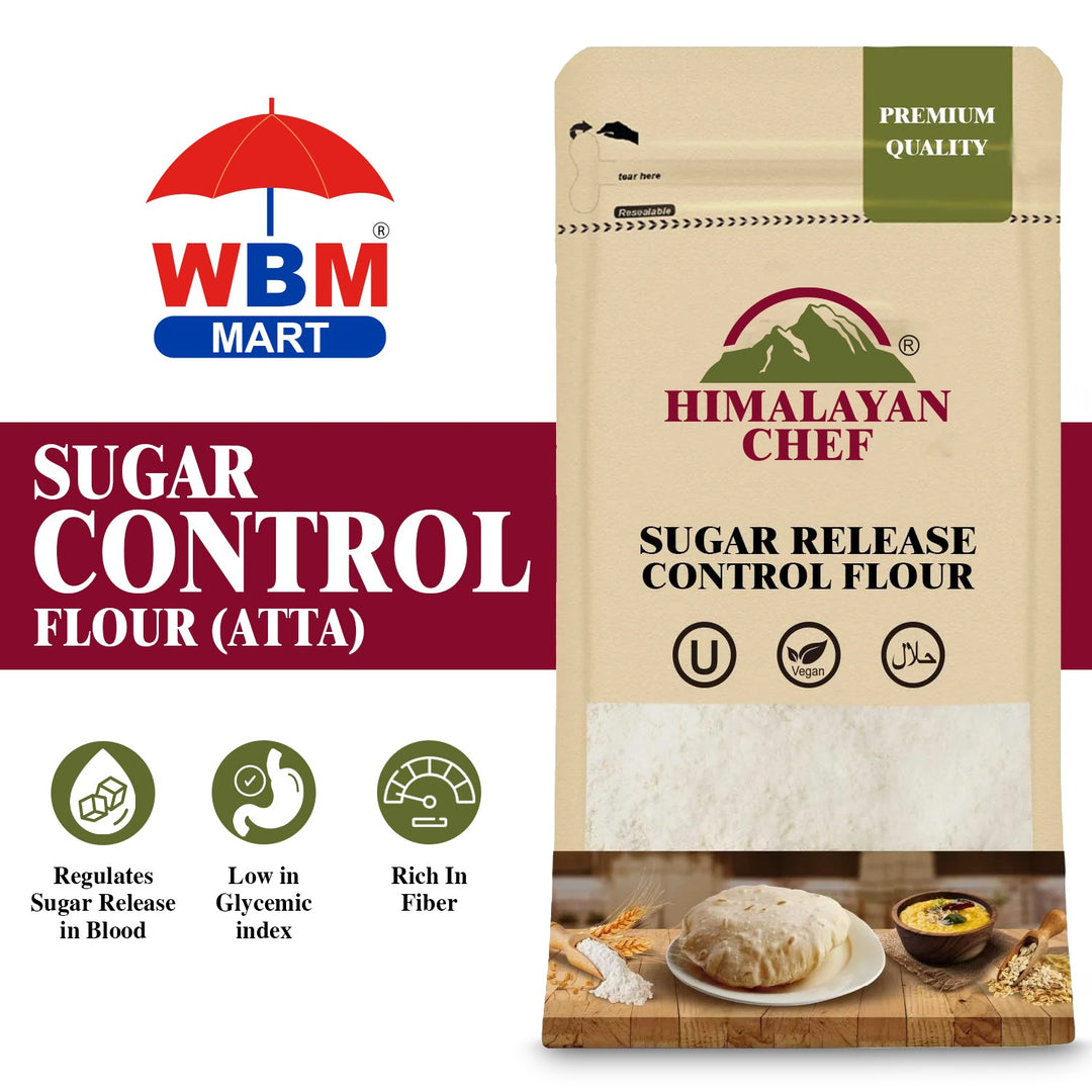 Sugar Control Flour (Atta) - 1.76 lbs (800g) | Himalayan Chef