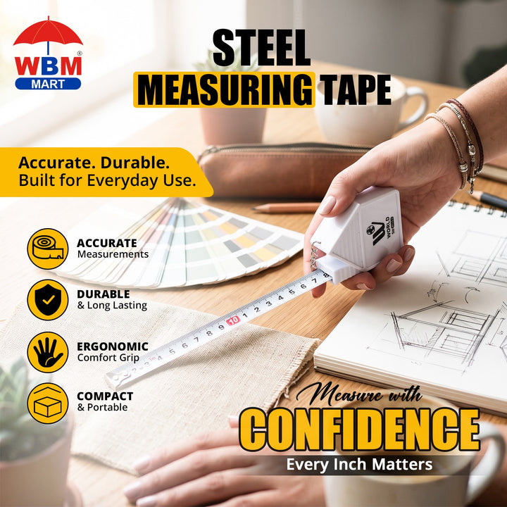 Steel Measuring Tape House Shape | WBM World