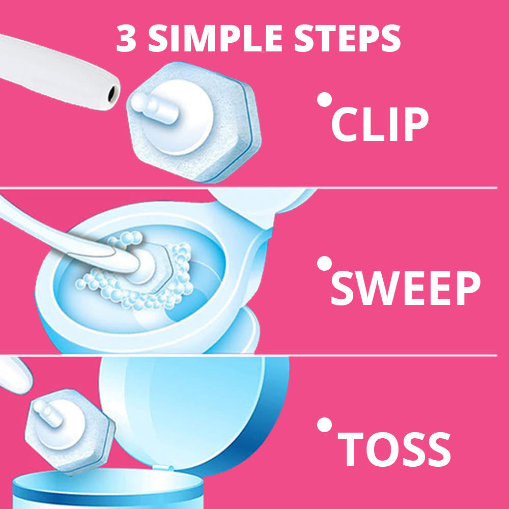 Disposable Toilet Cleaner 8 refills | WBM Home